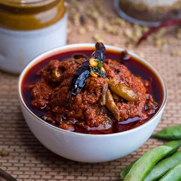 Chikkudukaya Pickle / చిక్కుడుకాయ పచ్చడి